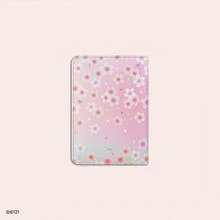 BT21 - CHERRY BLOSSOM LEATHER PATCH CARD CASE TATA - Image 2