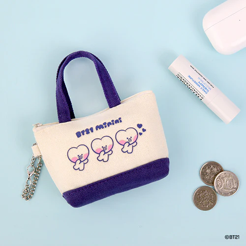 BT21 MININI CANVAS BAG AND POUCH - Image 20
