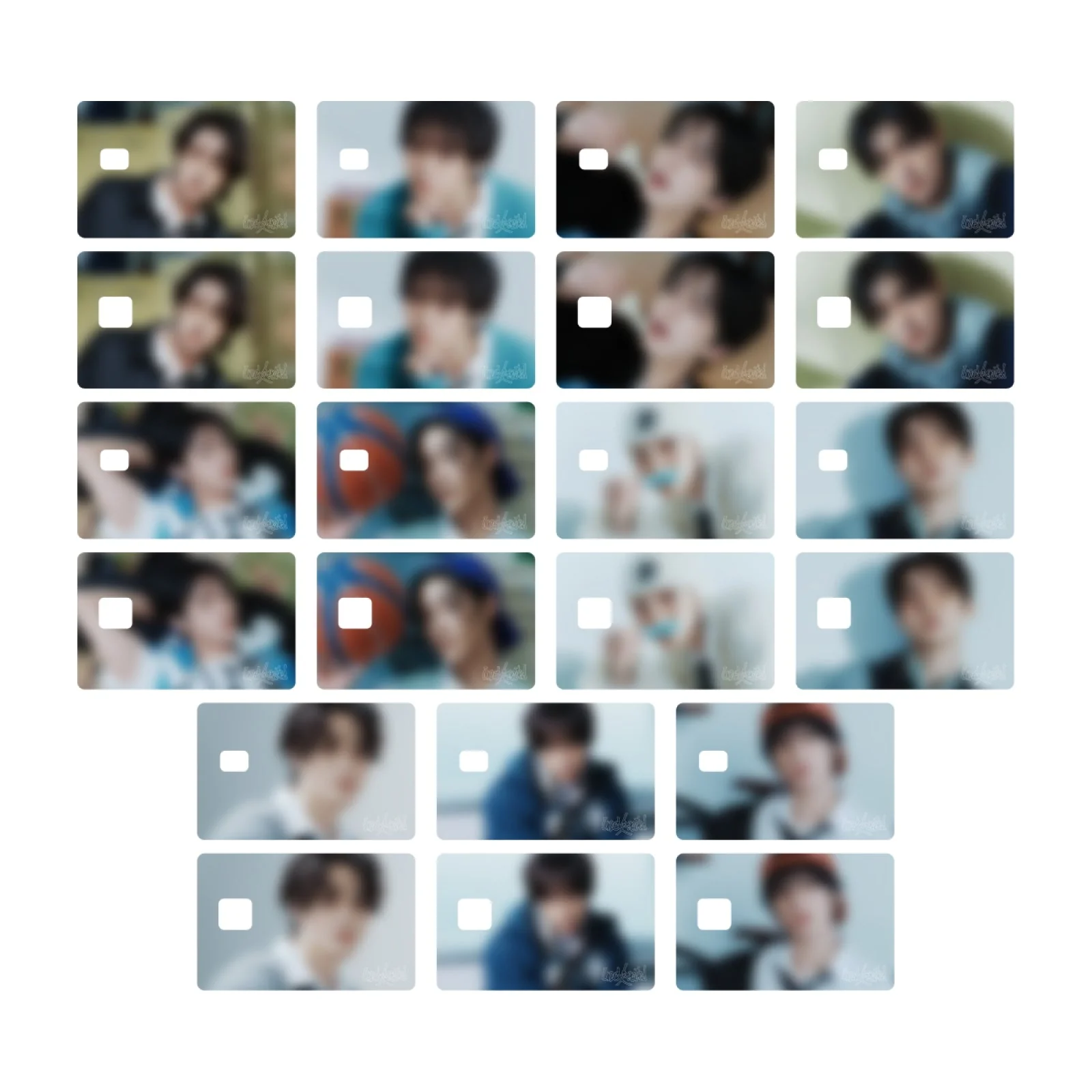 THE BOYZ - UNEXPECTED POP-UP STORE MD CARD COVER STICKER