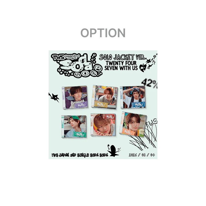 TWS - SODA SODA JAPAN 2ND SINGLE SOLO JACKET VER