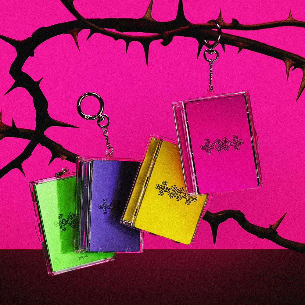 TXT - 7TH YEAR: A MOMENT OF STILLNESS IN THE THORNS 8TH MINI ALBUM PHOTOCARD CASE VER RANDOM